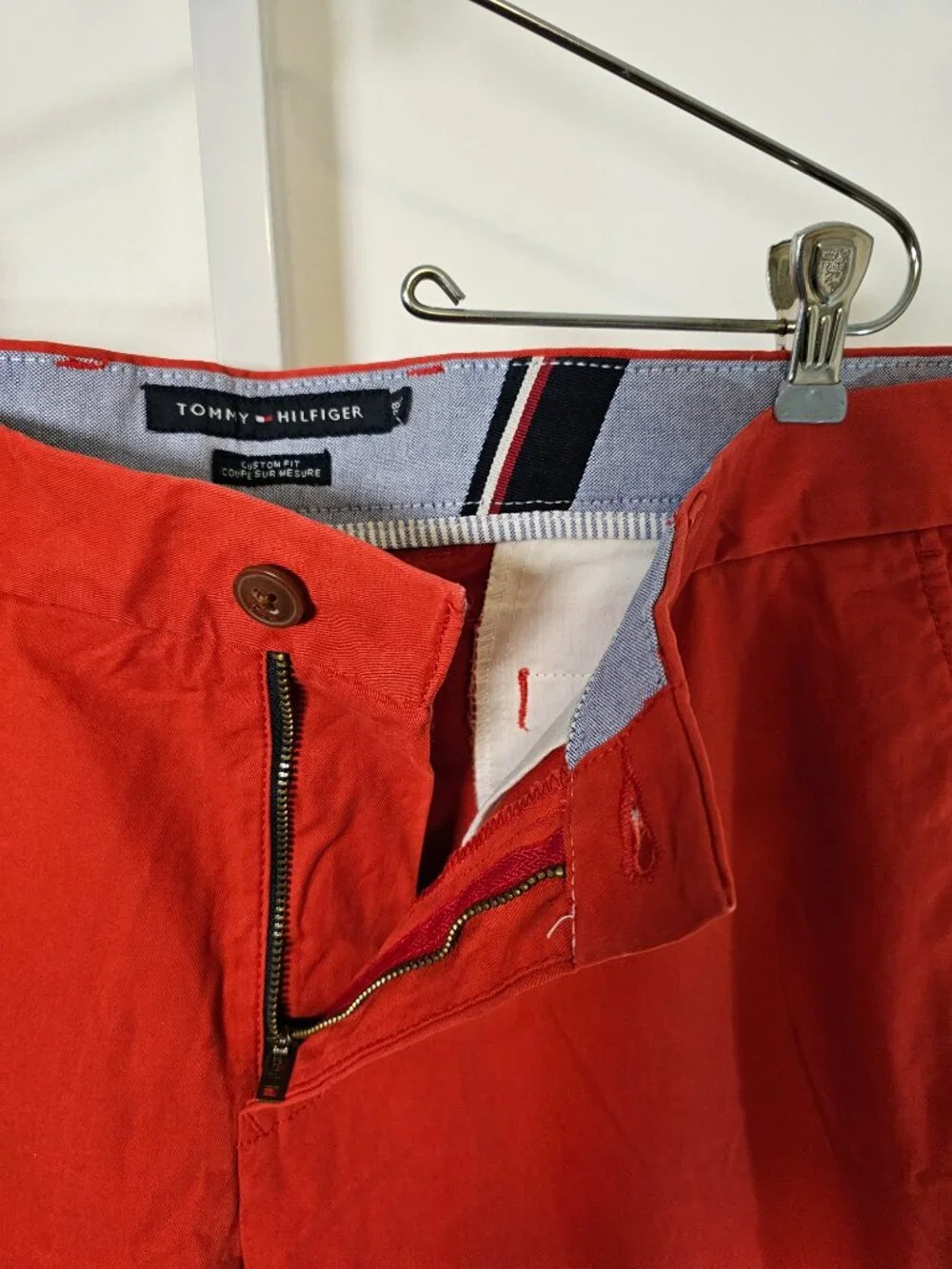 Tommy Hilfiger orange red